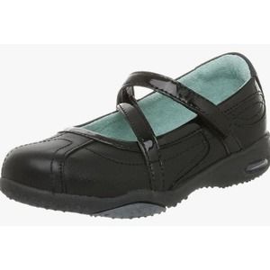 Stride Rite Toddler Tech Black Mary Jane Shoes - Size 9.5